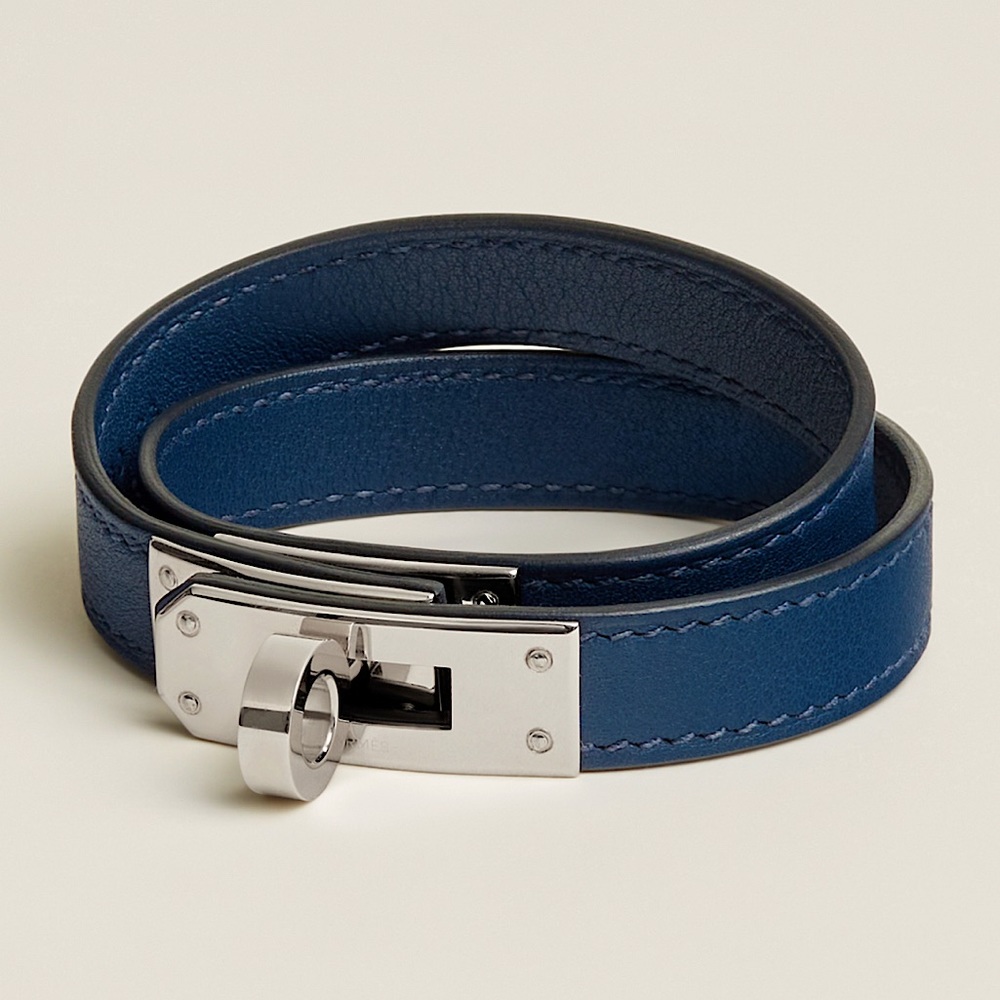 HERMES Kelly Double Tour Wrap Bracelet
